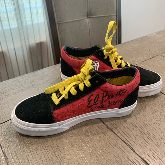 Used kids vans. The Simpson edition “El barto” size 1 - Picture 1 of 5